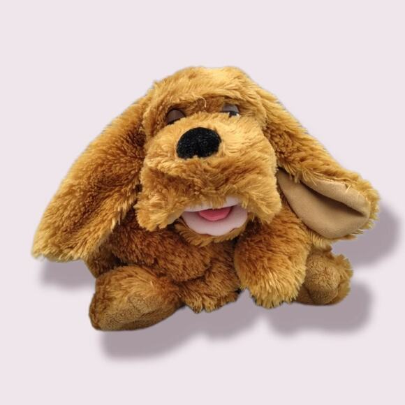 Vintage Aurora Dog Plush Flopsie Hound Puppy Stuffed Animal Toy 12” Tongue - Picture 5 of 10